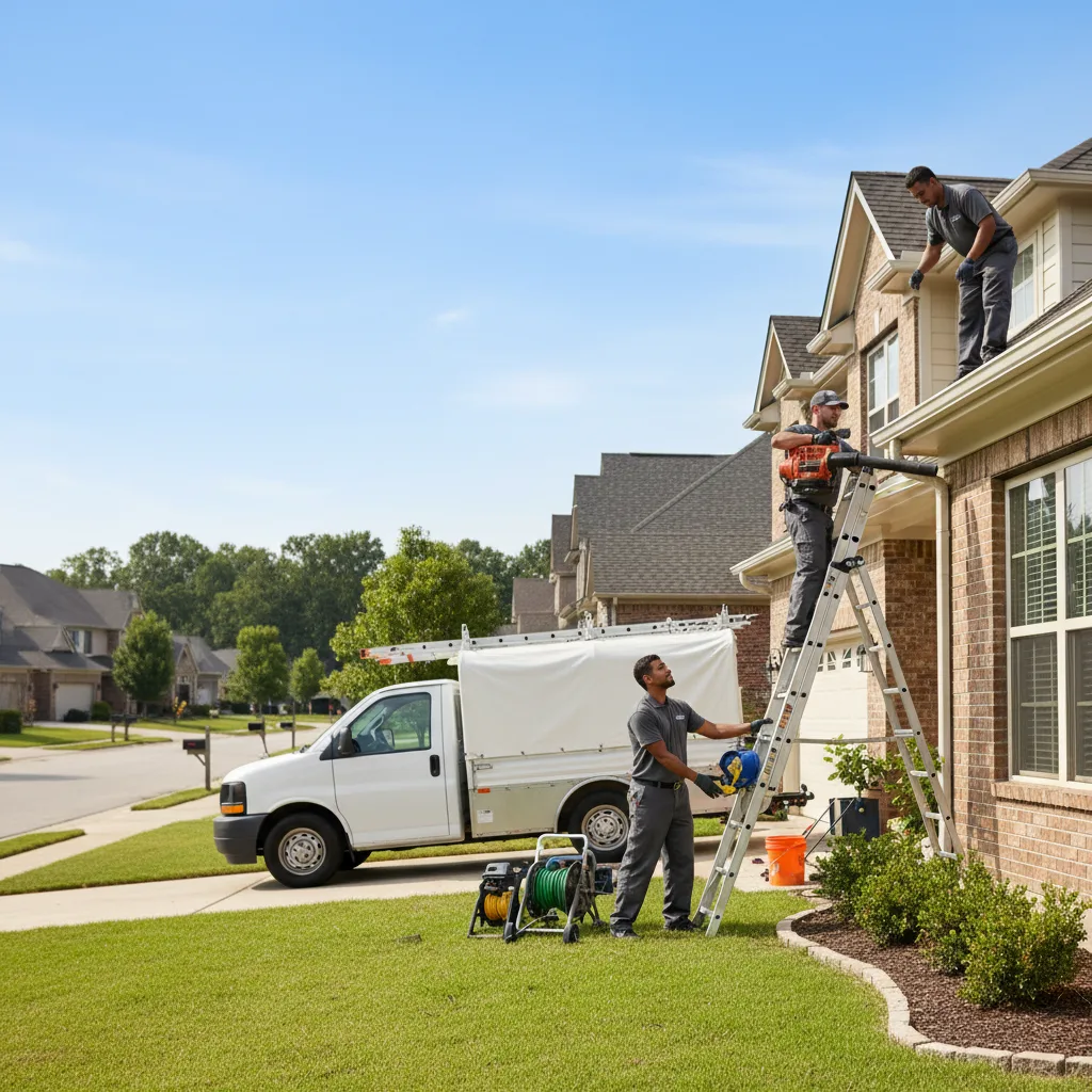 Home Gutter Service in Offerle, KS near me